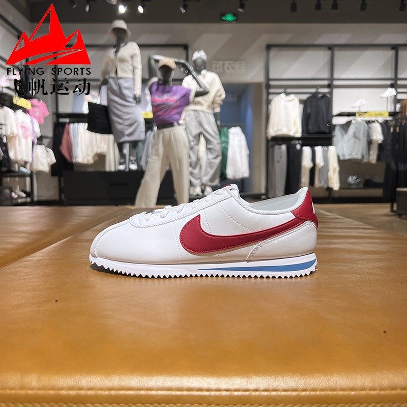 NIKE耐克童鞋2024冬季Cortez复古轻便阿甘鞋百搭休闲鞋DM0950-115