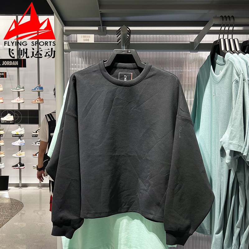 耐克女运动休闲圆领套头卫衣