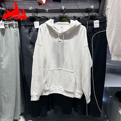 耐克男外套2026春新款Oversize 风法式毛圈套头连帽衫 IR0103-030