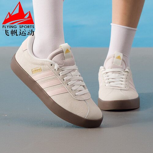 阿迪达斯女鞋2026春VL COURT 3经典T头德训鞋休闲运动板鞋 JR0954