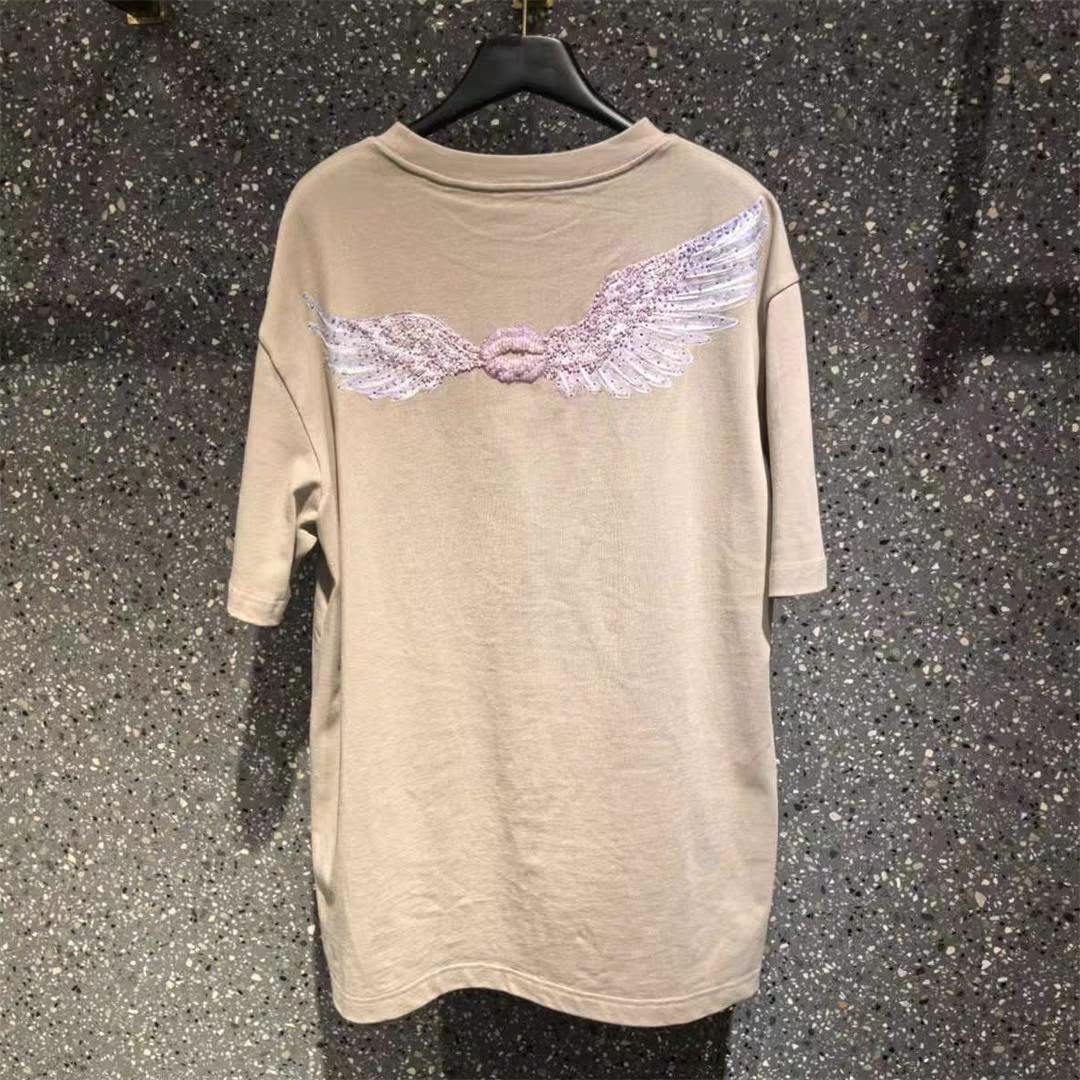 专柜正品2025夏季新款天使系列宽松T恤6S2SJ18900