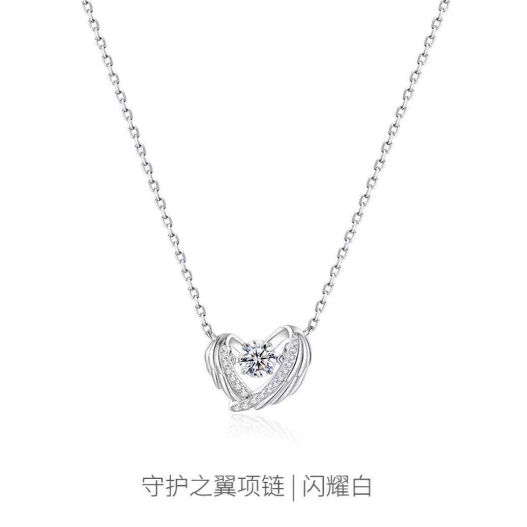 银饰守护之翼系列项链