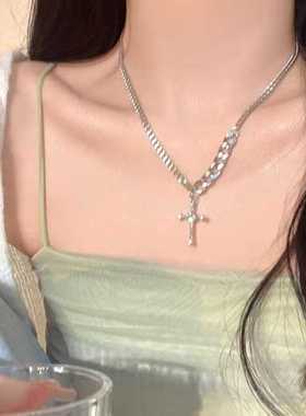 十字架轻奢新款饰品配饰锆石