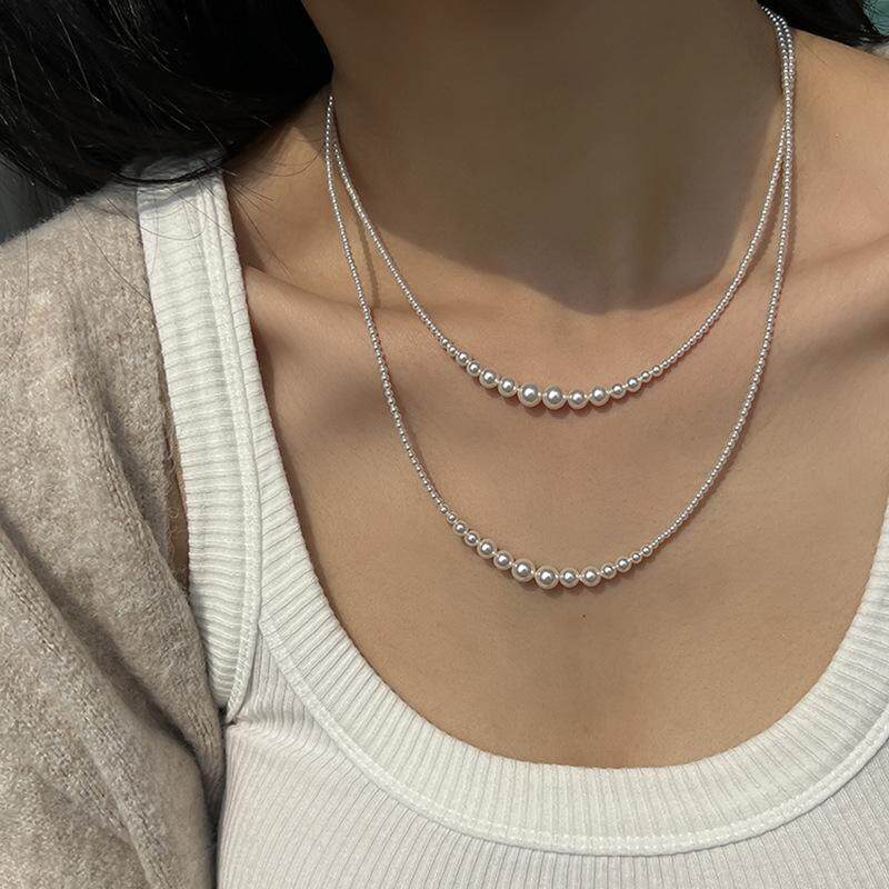 轻奢长款项链女秋冬毛衣链新中式百搭高级感小众串珠饰品