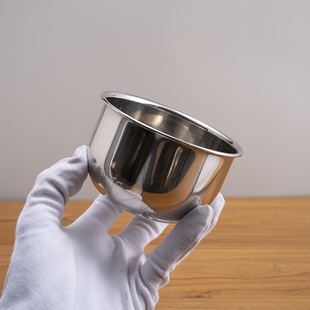 小汤碗304不锈钢甜品碗蒸蛋碗隔水蒸汤碗 鸡蛋羹儿童辅食碗餐盘碗