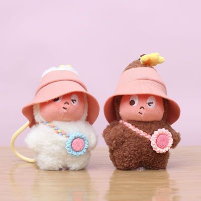 新款网红星星人挂件可爱毛绒玩具公仔包包挂饰玩偶钥匙扣布娃娃