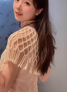 云肩披肩旗袍流苏礼服外
