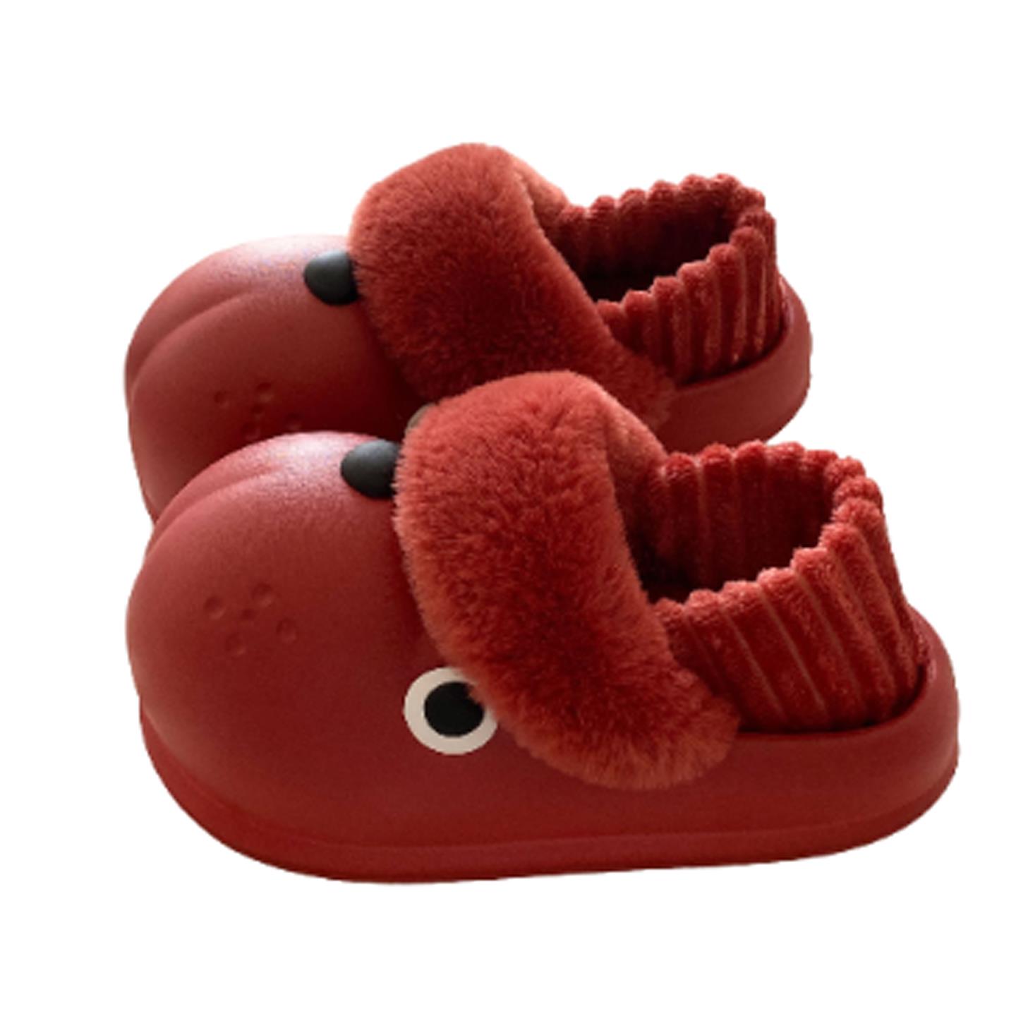 【可拆卸】棉拖鞋包跟女