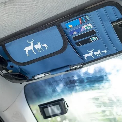 车载cd包汽车遮阳板套收纳袋