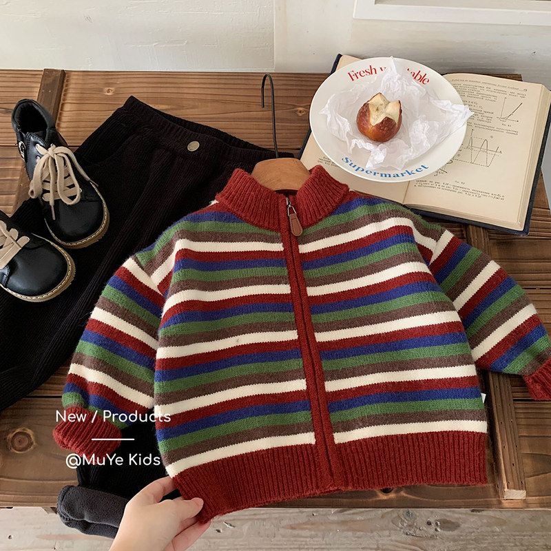 木野冬季毛衣湖州织里童装男童