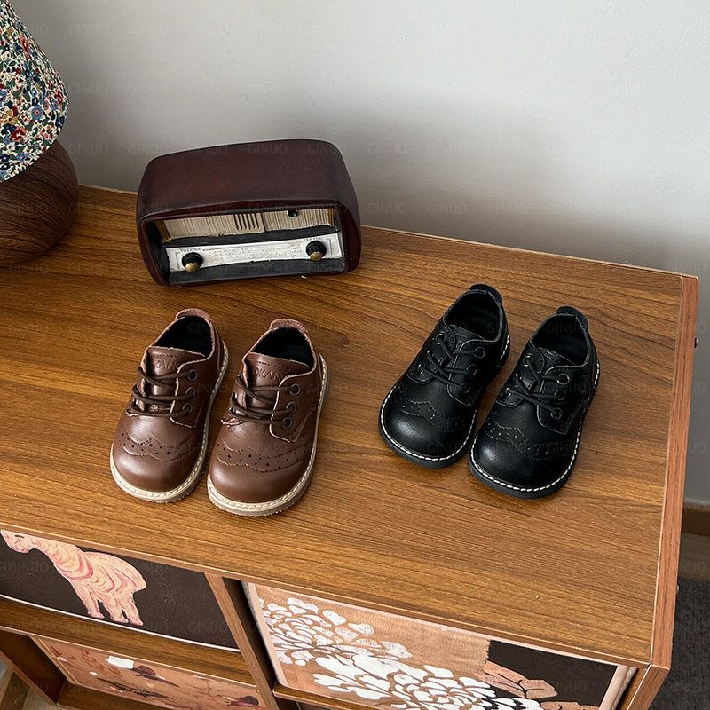 1630码春秋英伦风软底宝宝单鞋