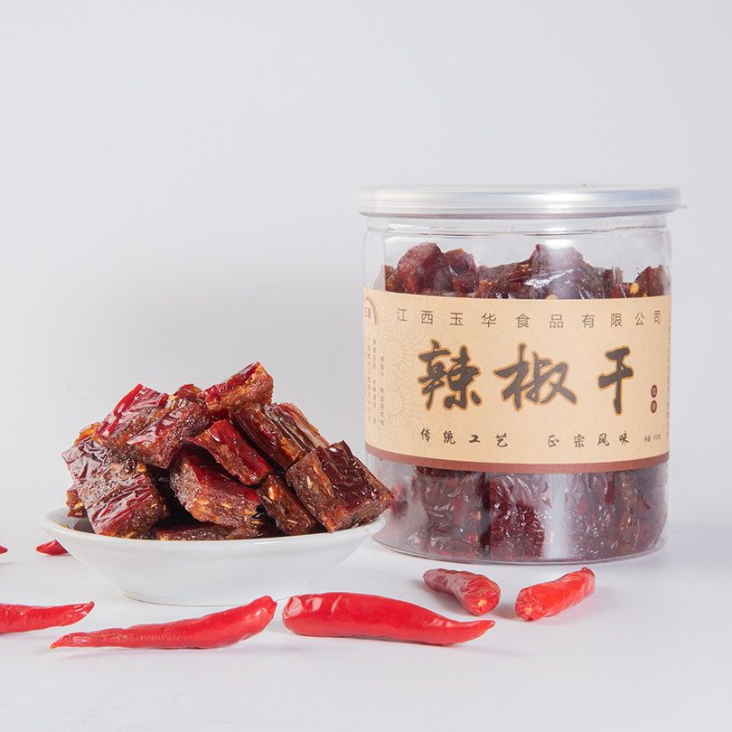正宗辣椒干江西鹰潭余江土特产玉华特色整只纯手工制作小零食包邮 - 实物图