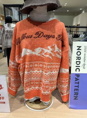 日本限定sm2橙色小毛衣特价不退不换