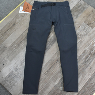 外贸单户外男士防风防水保暖加绒软壳登山徒步冲锋裤男