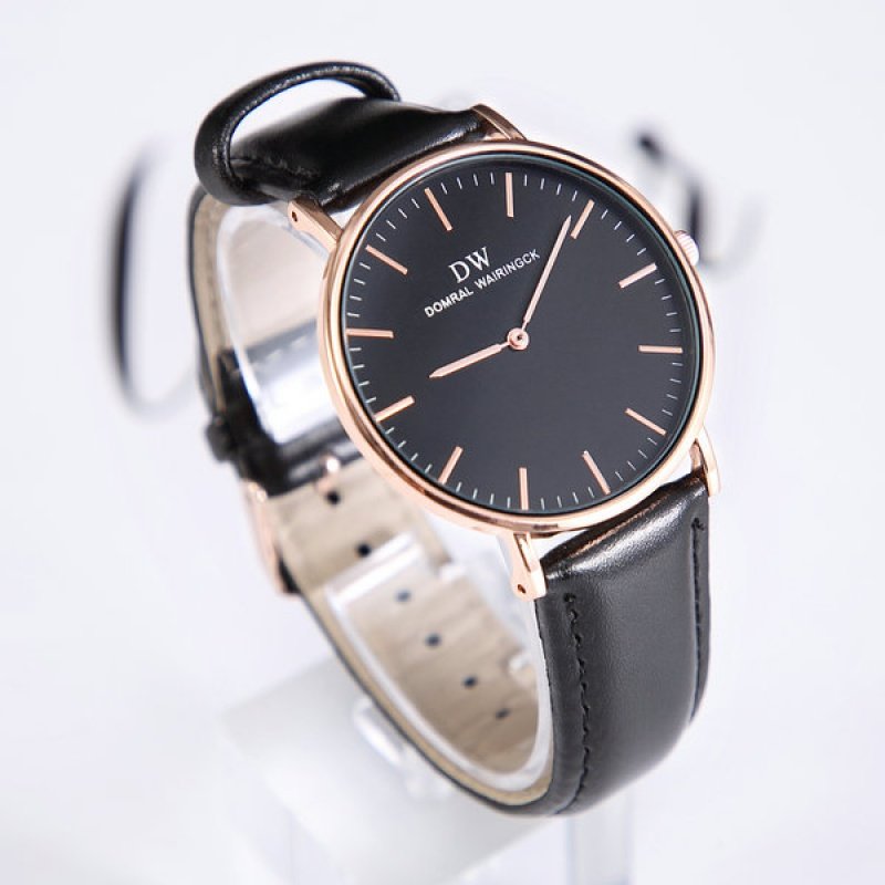 domral wairingck正版dw手表男女 ins超火的情侣表时尚石英表