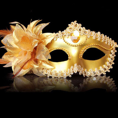 化妆舞会面具儿童半脸女可爱高级