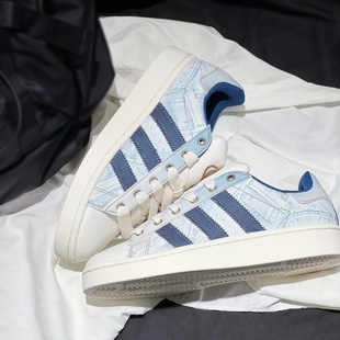 联名款风复男女板鞋城市漫步绿野仙踪中性丹宁牛仔蓝印花德训鞋