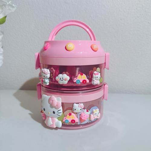 卡通儿童保温饭盒双层