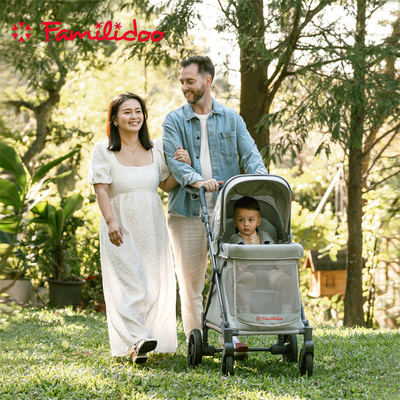 法米多婴儿宝宝高端奢华手推车轻量版多功能大空间移动城堡宠物车