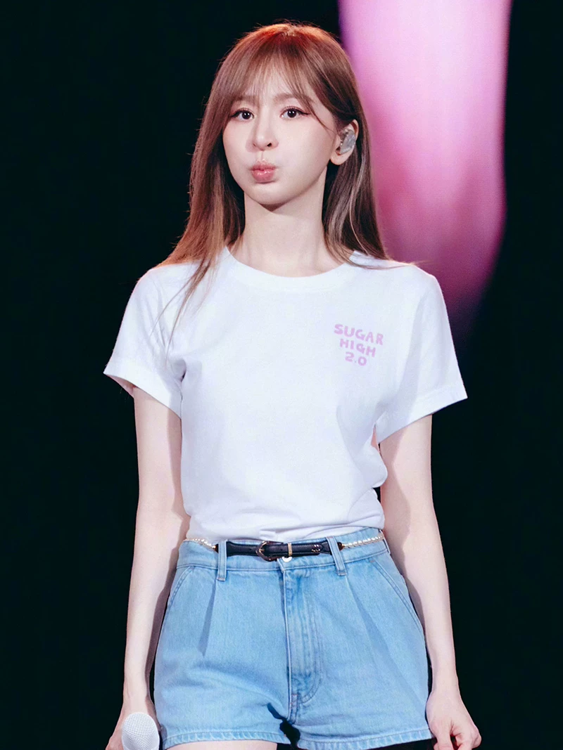 王心凌SugarHigh演唱会周边t恤2025男女同款应援纯棉短袖上衣服夏