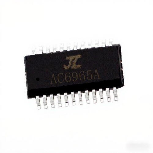 杰理蓝牙音箱芯片 AC6965A4 立体声 SSOP24封装 空片 可定制方案