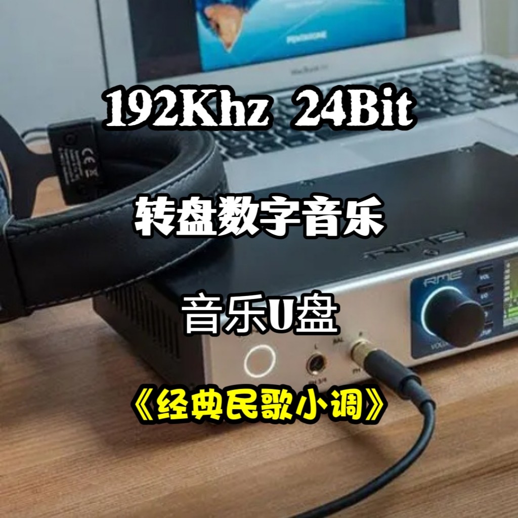 192khz24bit转盘数字音乐u盘经典民歌小调无损wav立体分轨解码