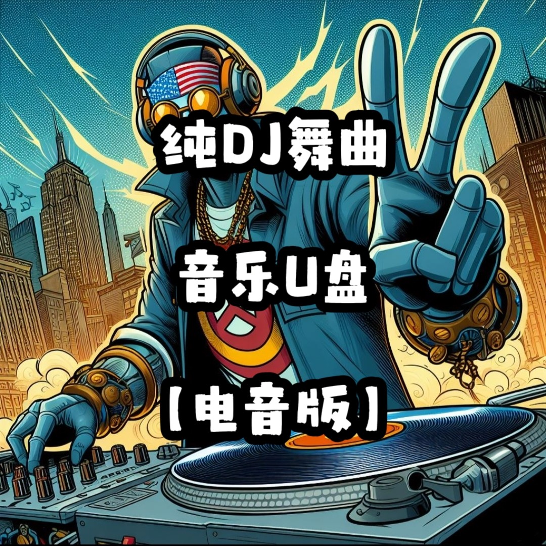 DJ纯舞曲电音版u盘优盘立体环绕低音高品质mp3家用车载车用usb