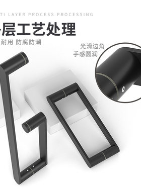 简约浴室玻璃门大拉手淋浴房门