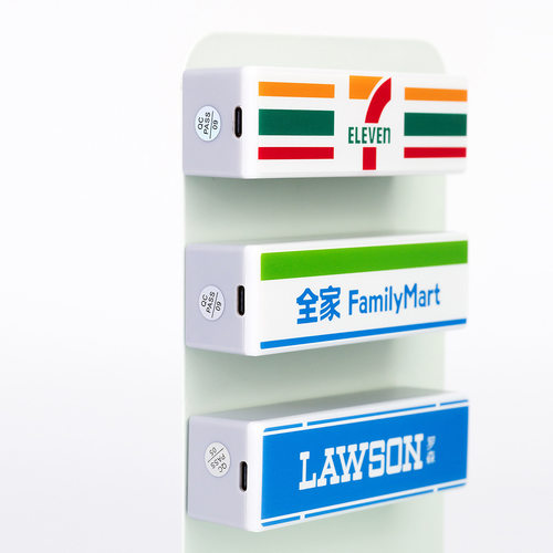 711冰箱贴便利店小夜灯全家发光磁吸精致灯牌展示牌模型夜光玩具