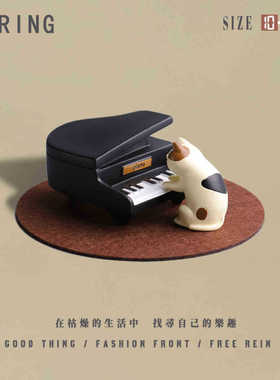 zakka桌面小摆件治愈系潮玩迷你生日礼物车载中控仿真礼品礼物