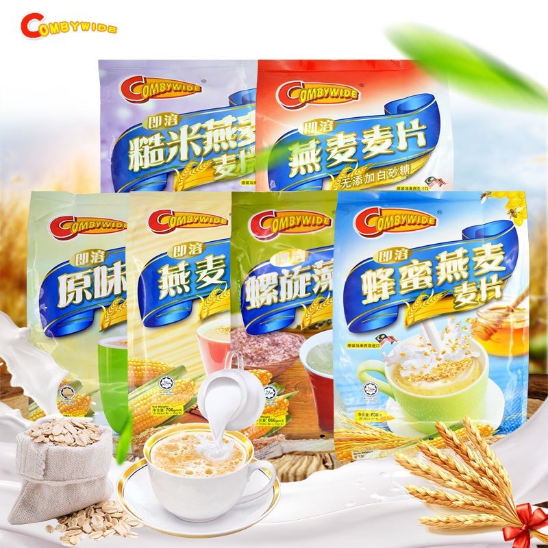 可比即溶燕麦片马来西亚进口