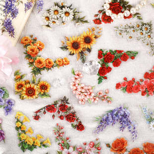 花角系列清新植物花卉边角贴纸手账DIY拼贴照片边框装 饰高级感ins