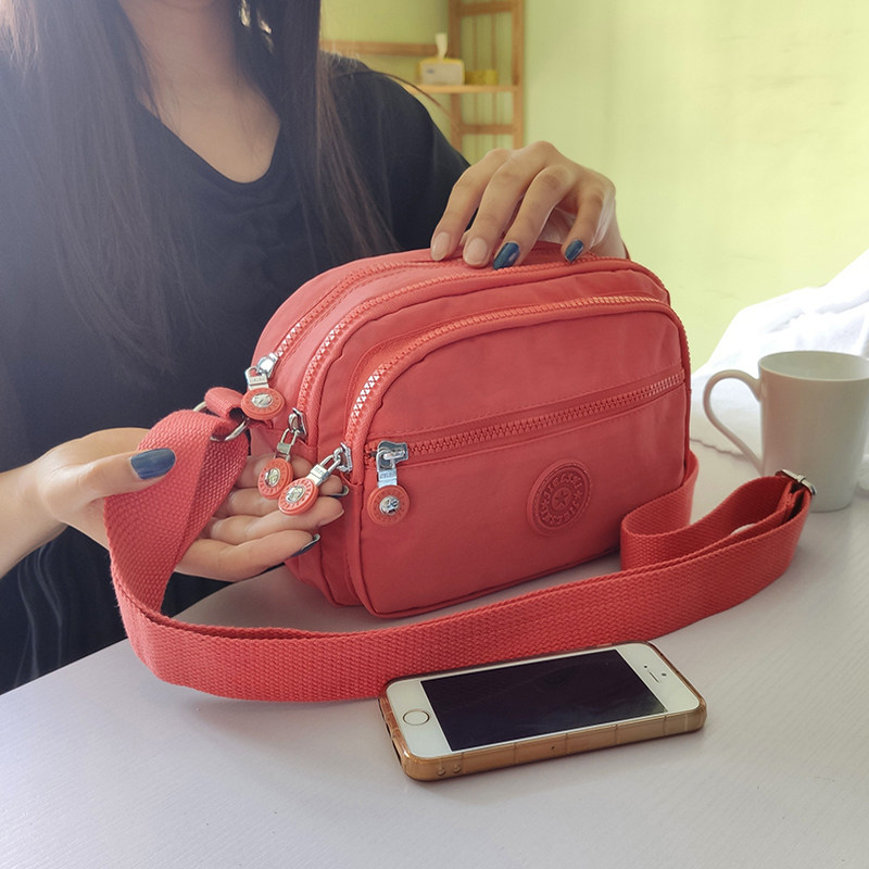 牛津帆布小包包女2023新款潮多层妈妈包中老年婆婆百搭单肩斜挎包,箱包皮具/热销女包/男包,通用款女包,淘宝优惠券,粉丝福利购,淘宝优惠卷