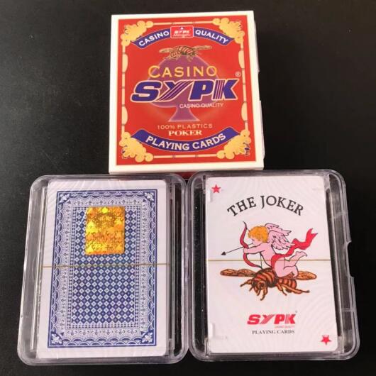 东北填大坑专用塑料扑克牌SYPK