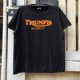 Triumph Motorcycles主题T恤vintage古着哥特风怪味潮牌短袖 T恤