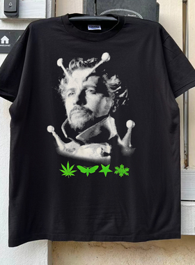 The Flaming Lips乐队高街vintage古着短袖T恤简约百搭高级感半袖