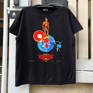 Dennis Rodman丹尼斯-罗德曼卡通趣味潮牌印花短袖T恤古着感半袖