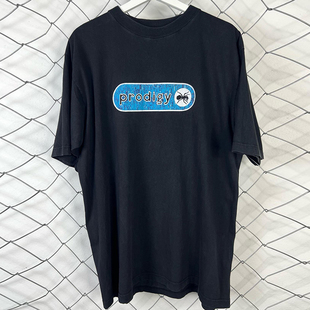 The Prodigy乐队美潮高街小众设计感oversize纯棉圆领短袖男女T恤