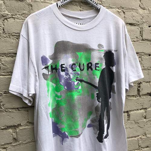 The Cure治疗乐队哥特风美式复古post-punk创意趣味潮牌短袖T恤