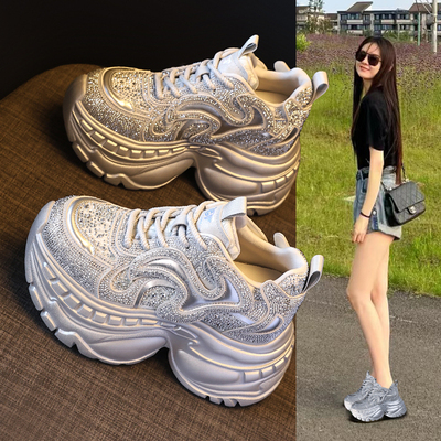 2025爆款老爹鞋女款超好看厚底