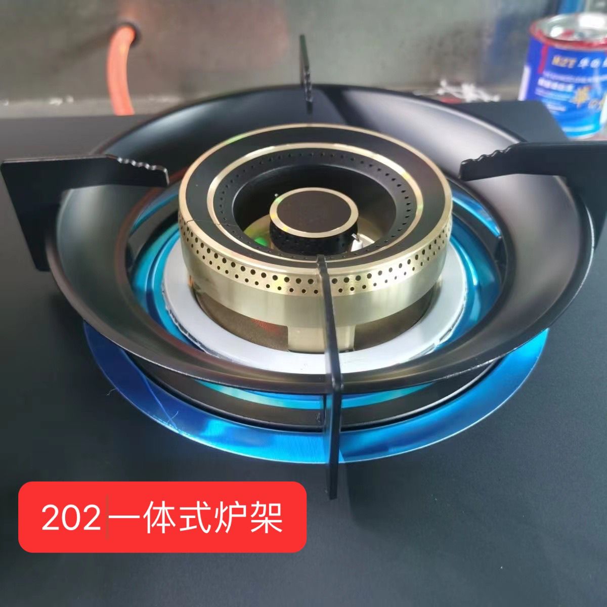 嵌入式燃气灶加厚防风炉架一体燃气灶配件防滑专用高温支架煤气灶图片