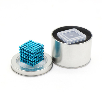 益智玩具彩色巴克球5mm216颗3mm磁力球减压创意DIY礼品