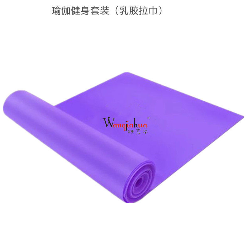 瑜伽球五件套装瑜伽砖 伸展带乳胶拉巾阻力圈瑜伽健身装备款