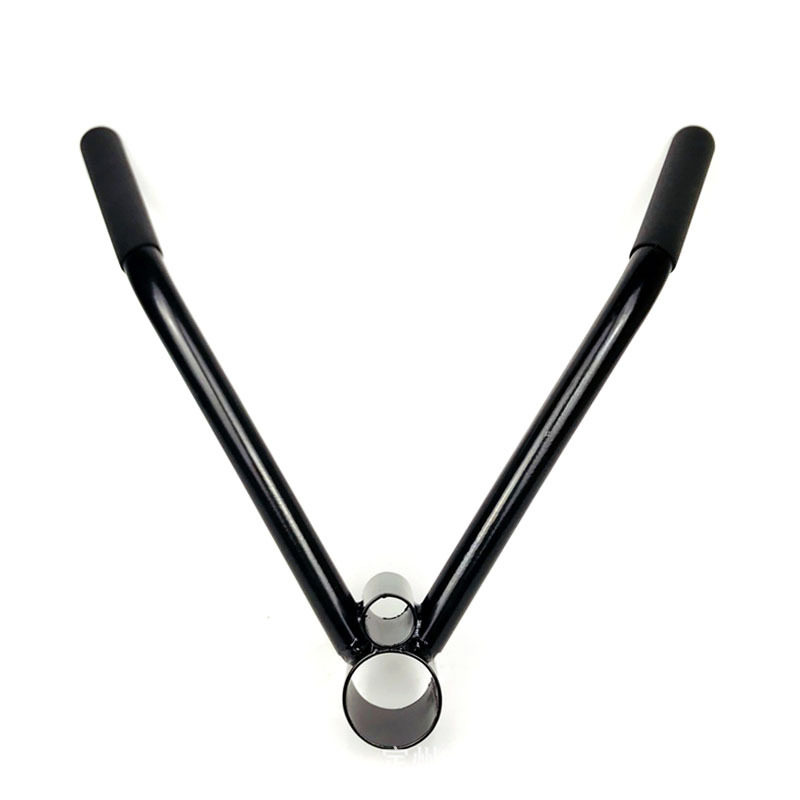 T杠划船硬拉爆发力训练核心训练器把手杠铃炮架多靶位地雷架把手