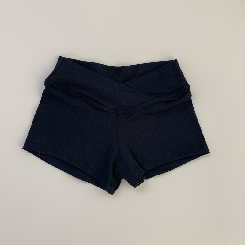 女童舞蹈裤黑色练功裤