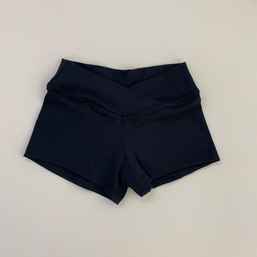 女童舞蹈裤黑色练功裤