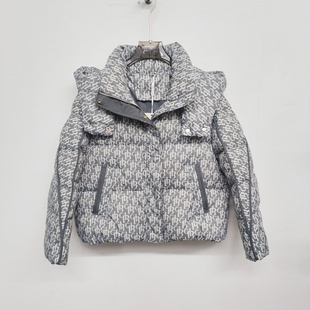 加厚百搭白鸭绒外套 羽绒服2025女冬款 YY2503商场同款 洋气高档短款