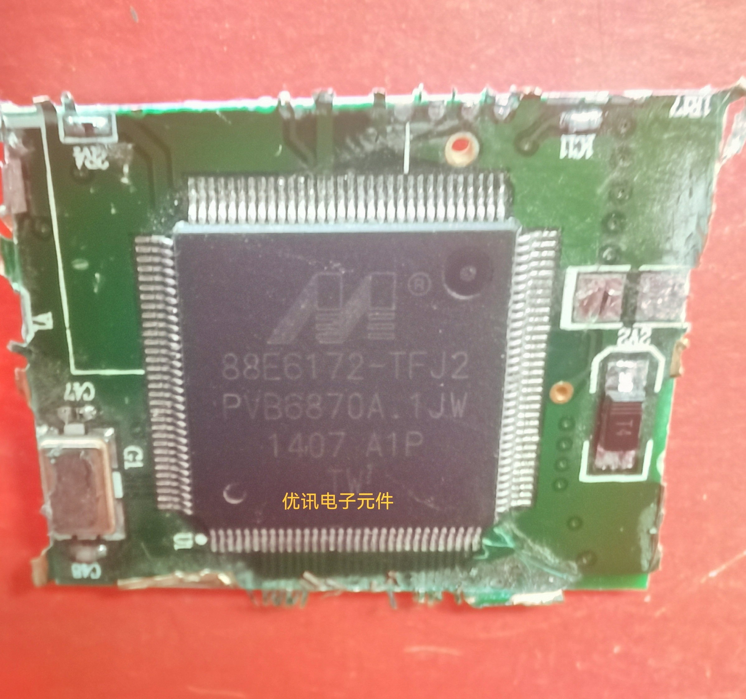 88E6172-TFJ2 封装TQFP128 拆机剪板现货供应