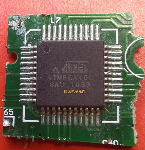 ATMEGA16L-8AU 封装QFP-44 拆机剪板现货