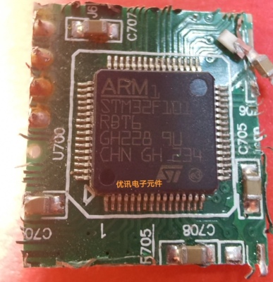 STM32F101RBT6 封装QFP64  原装拆机剪板现货